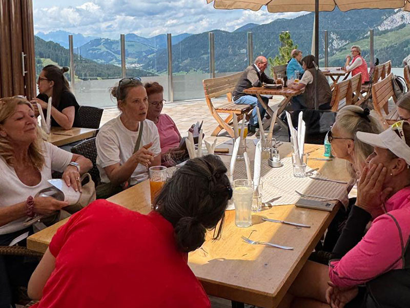 Unternehmerinnen-Networking am Berg der Sinne