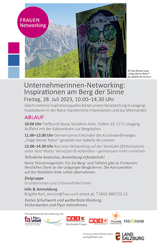 Unternehmerinnen-Networking